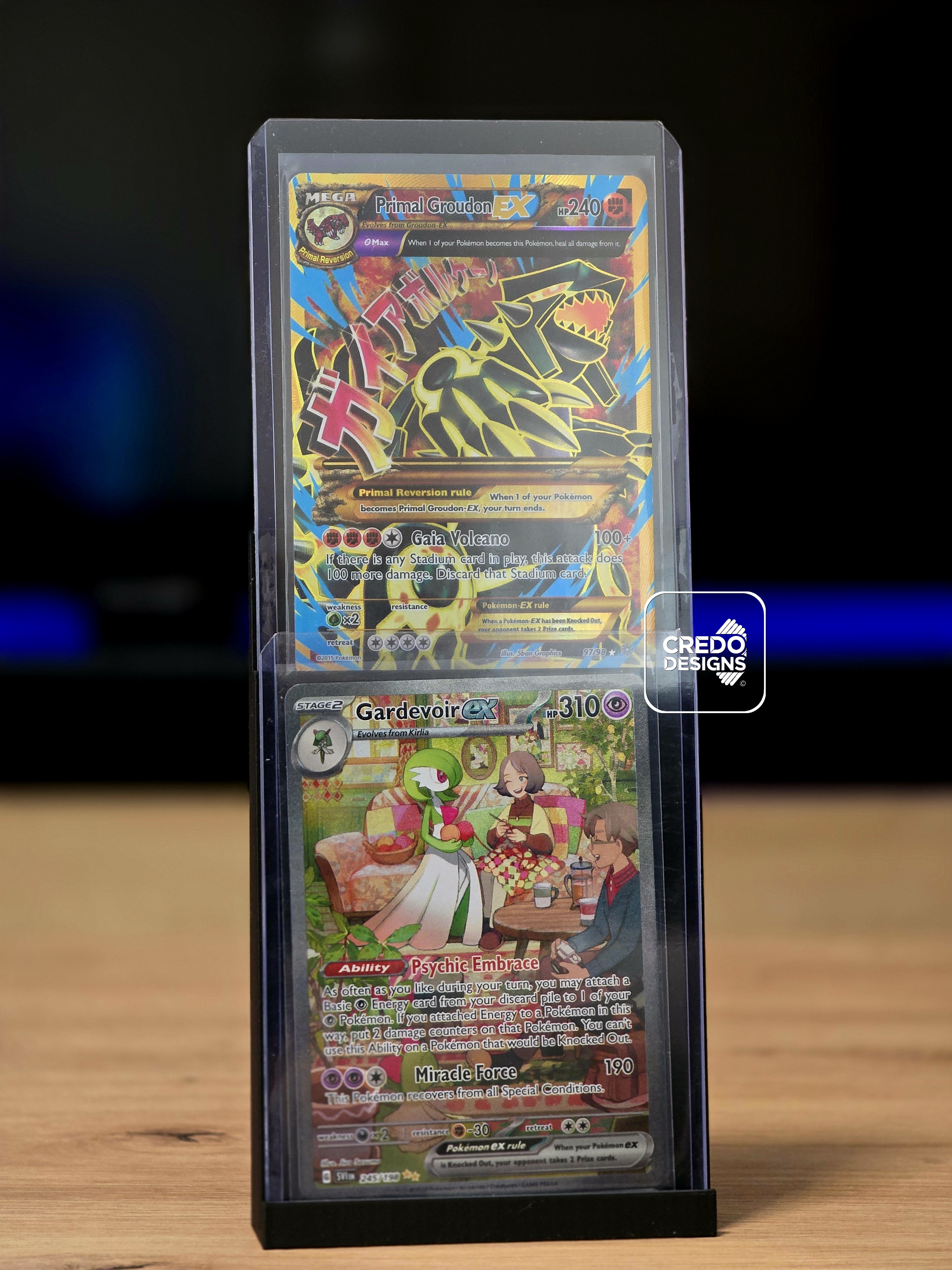 2 Top Loader Display Stand