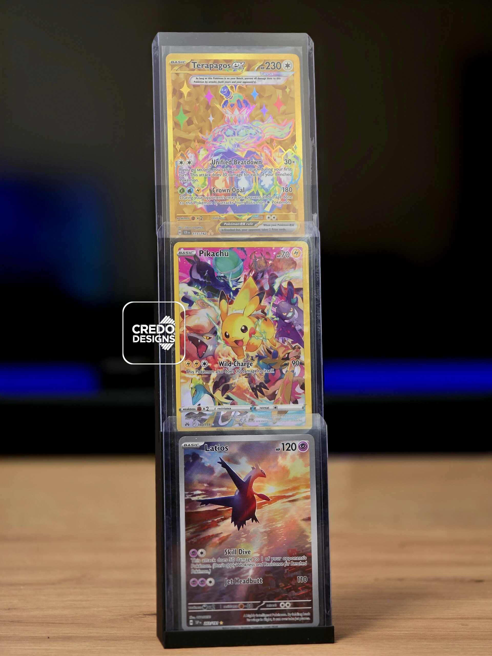 3 Top Loader Display Stand