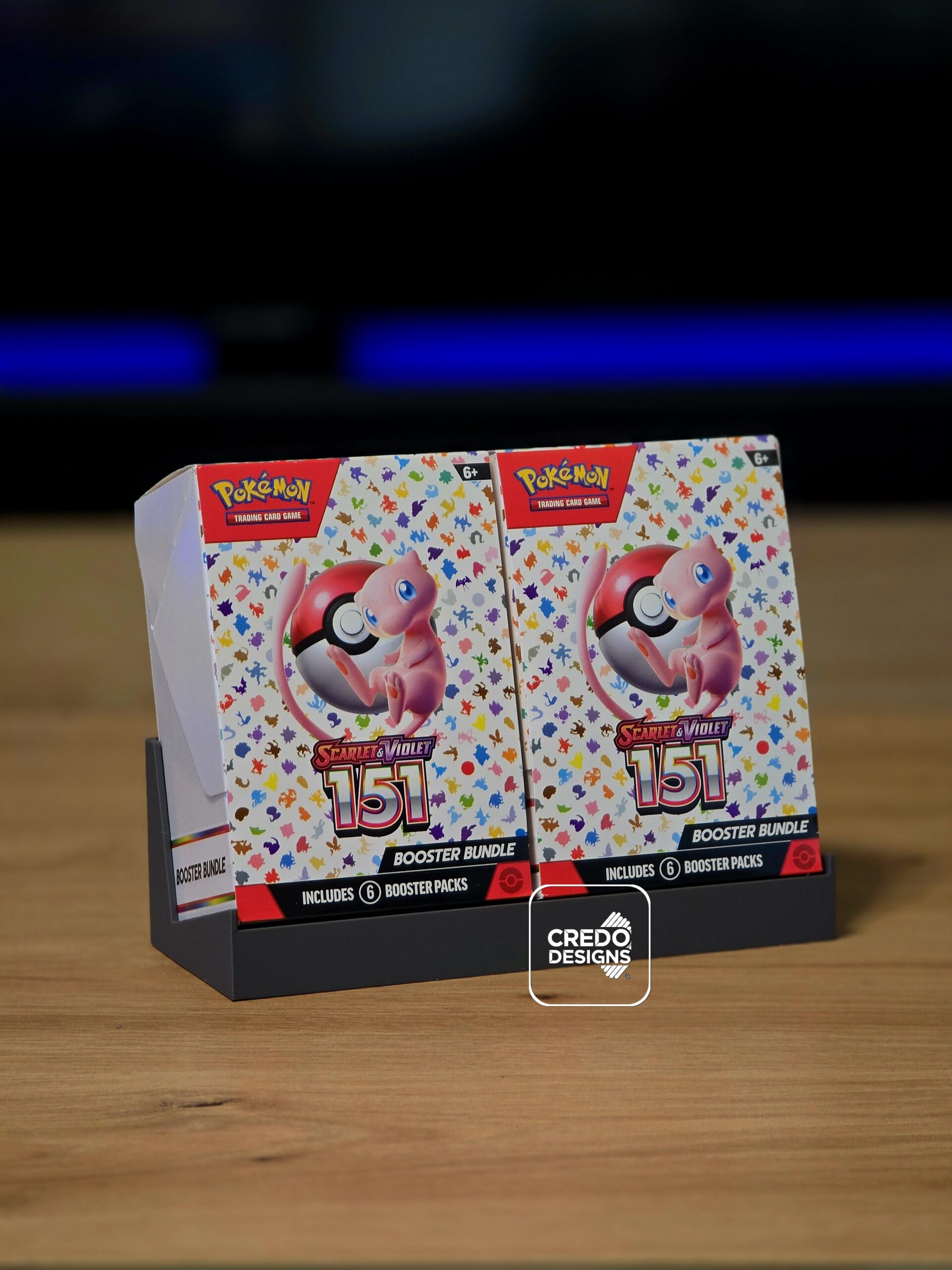 Dual Booster Bundle Display Stand