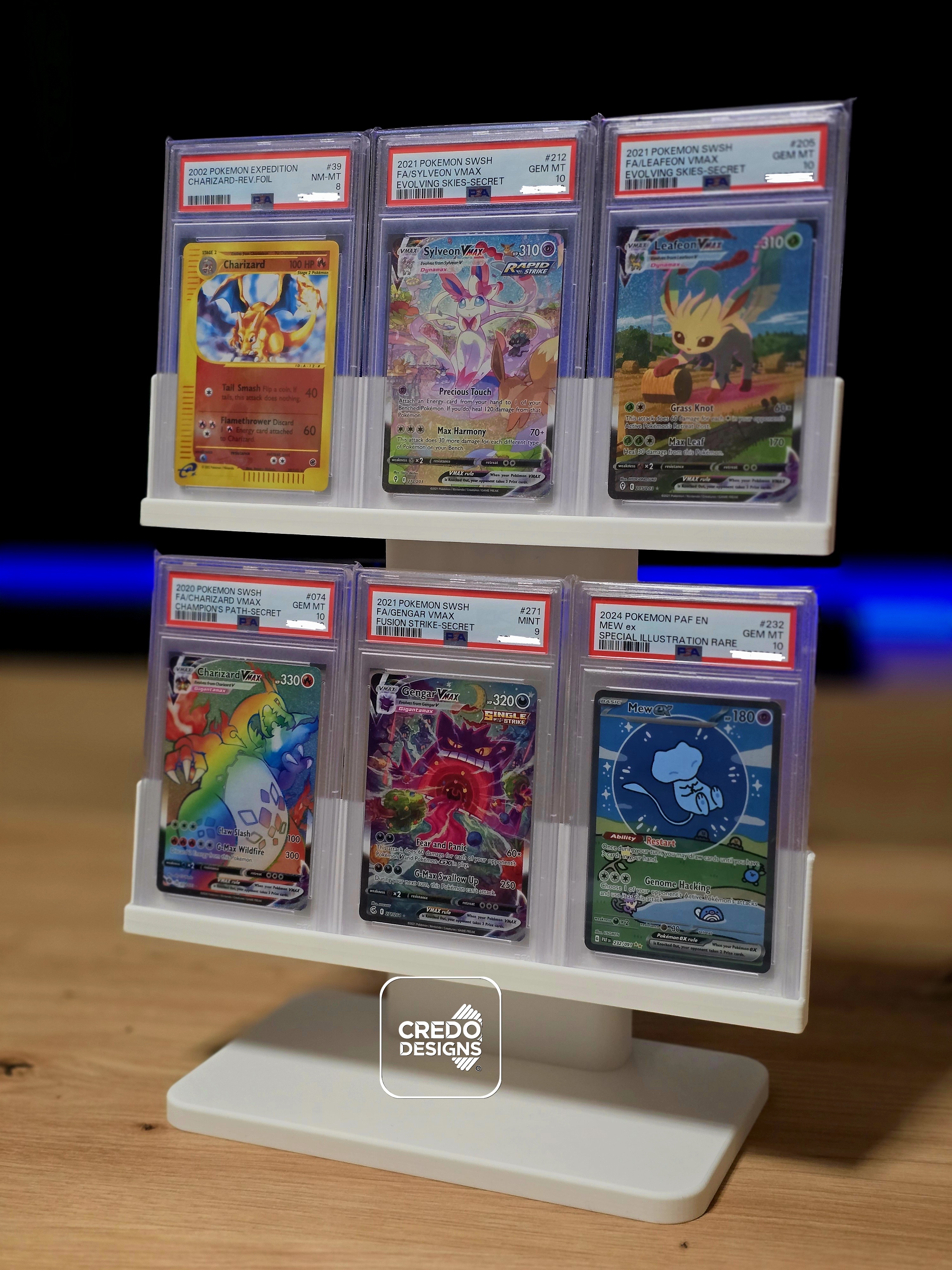 3x2 Graded Slab Universal Modern Display Stand