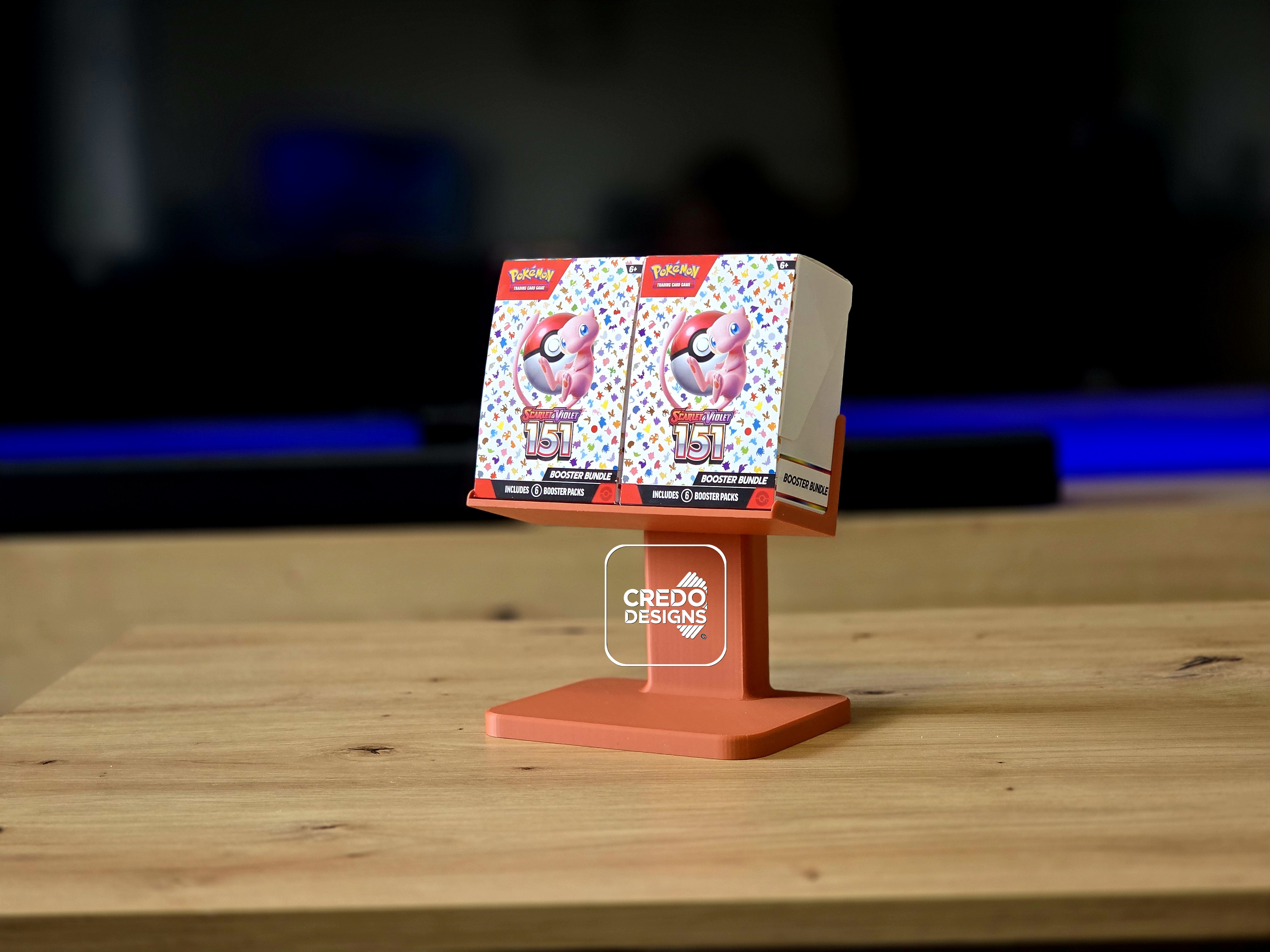 Dual Booster Bundle Modern Display Stand