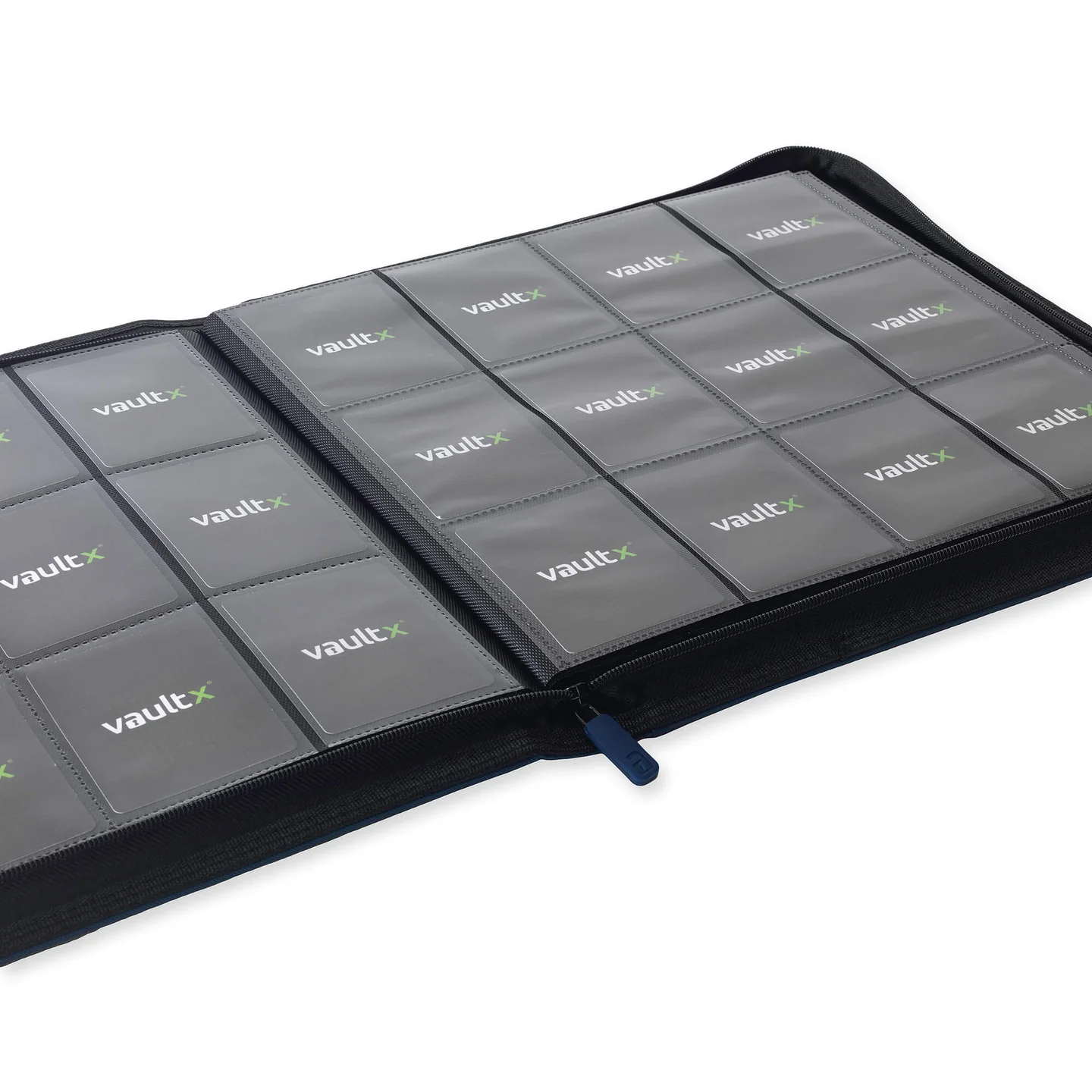 VaultX - 12-Pocket Zip Binder - Lichtblauw