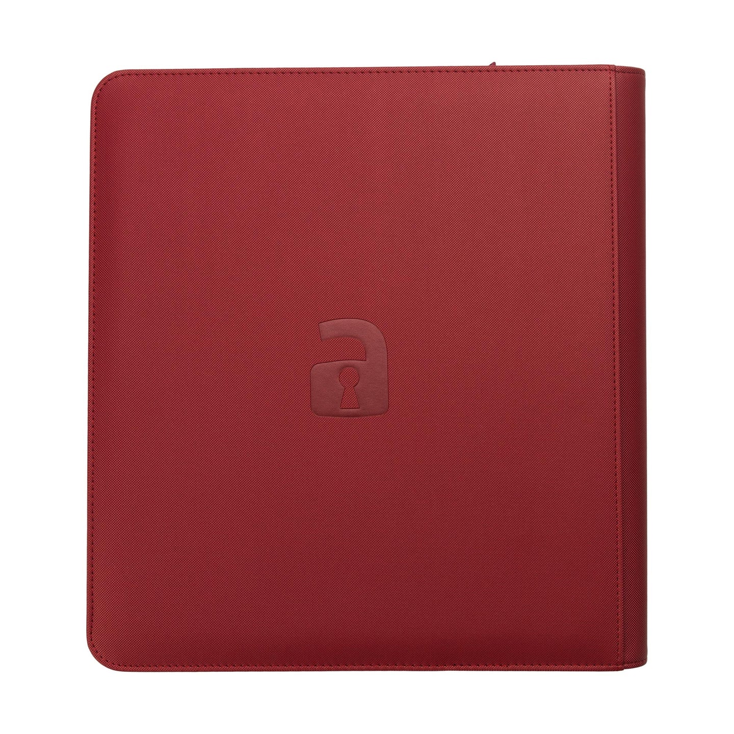 VaultX - 12-Pocket Zip Binder - Metallic Red