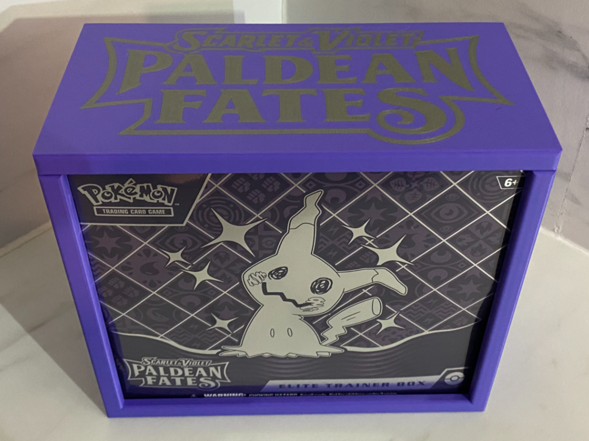 Combi: ETB Protectie Case + Acryl Case - Paldean Fates