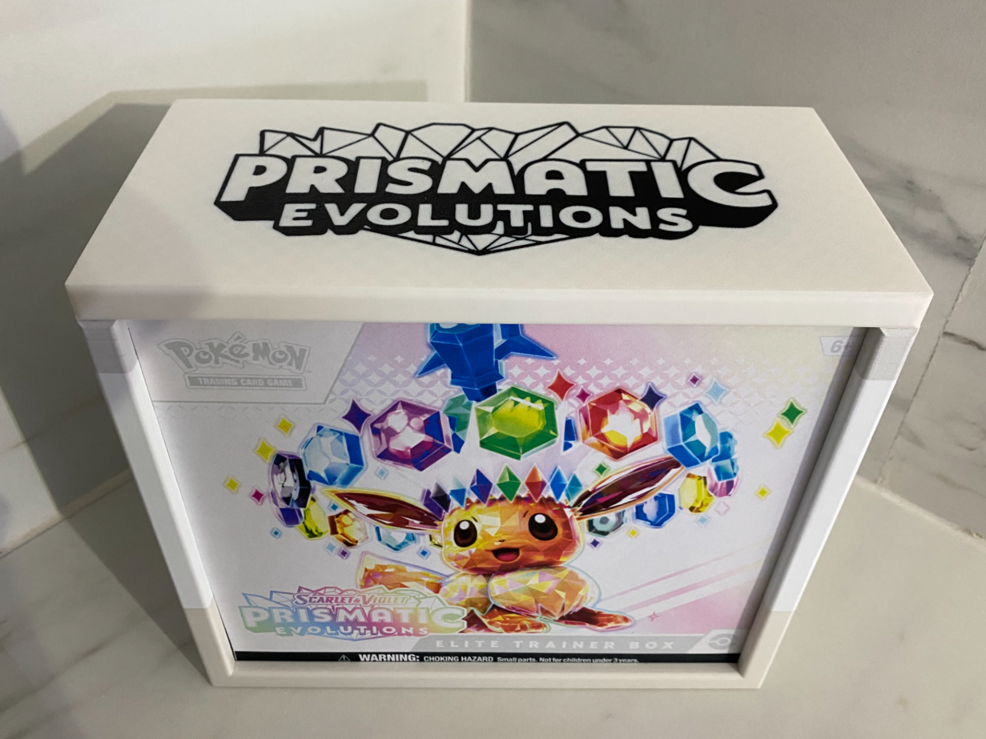 ETB Acryl Protectie Case - Prismatic Evolutions