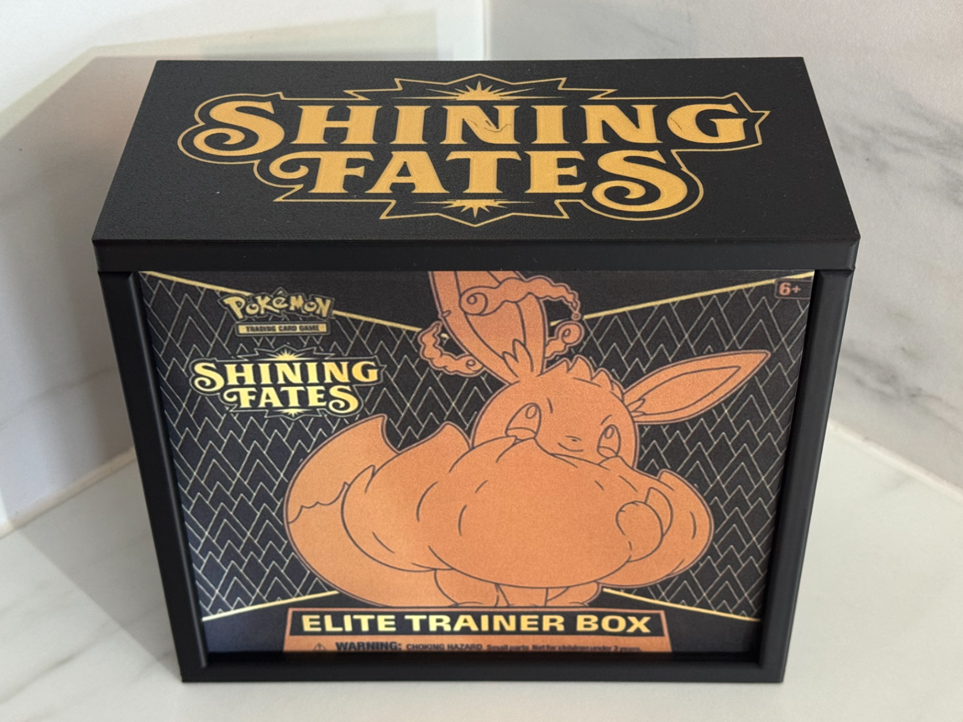 Combi: ETB Acryl Protectie Case + Acryl Case - Shining Fates