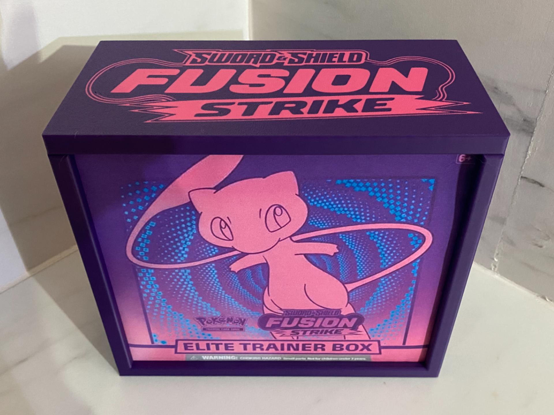 Combi: ETB Protectie Case + Acryl Case - Fusion Strike