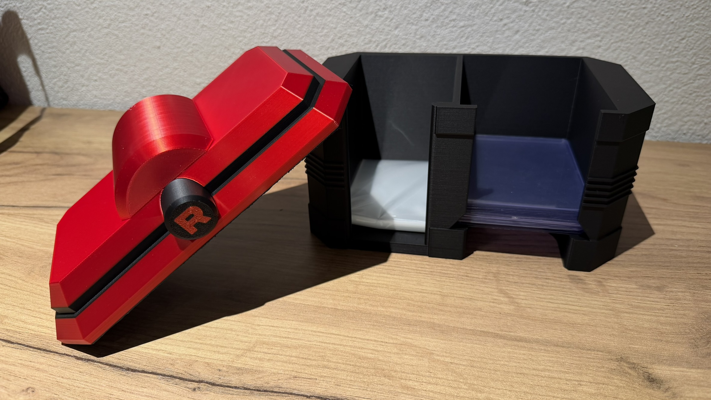 Modern Sleeve & Top Loader Storage - Team Rocket