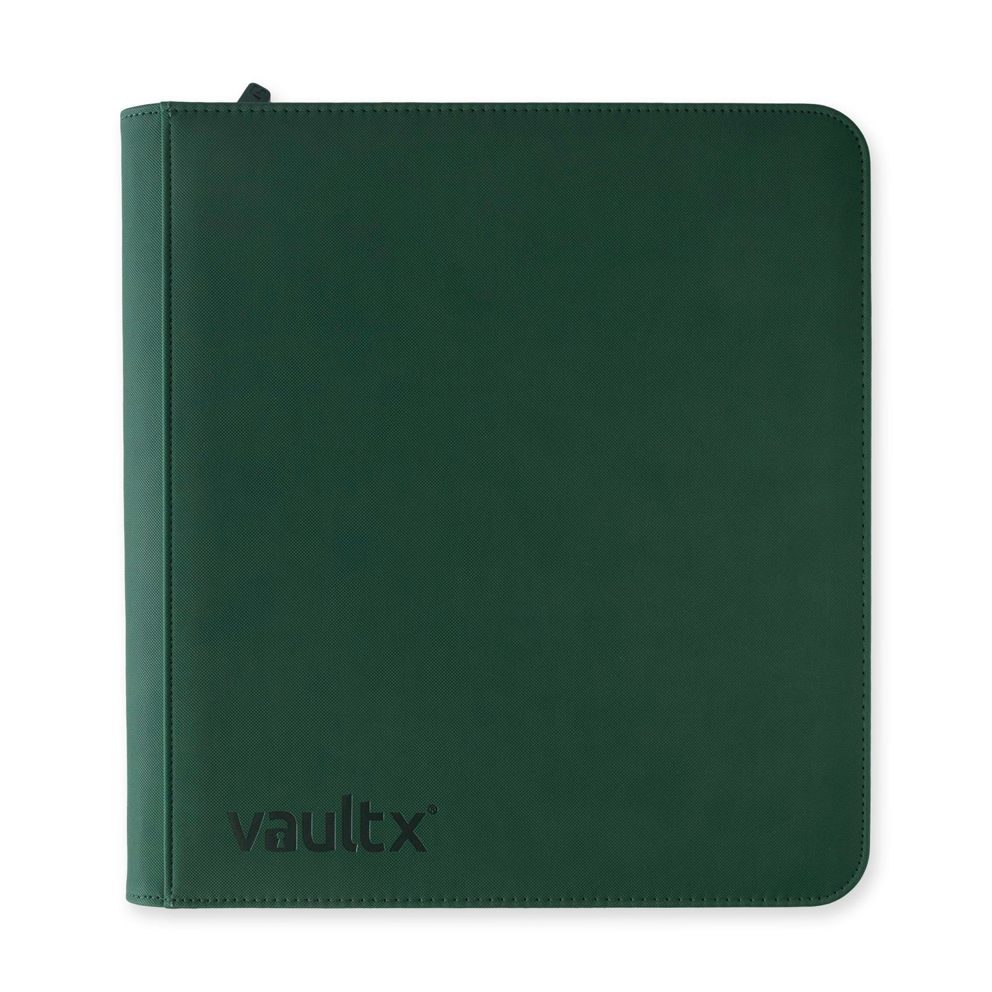VaultX - 12-Pocket XL Zip Binder - Donkergroen