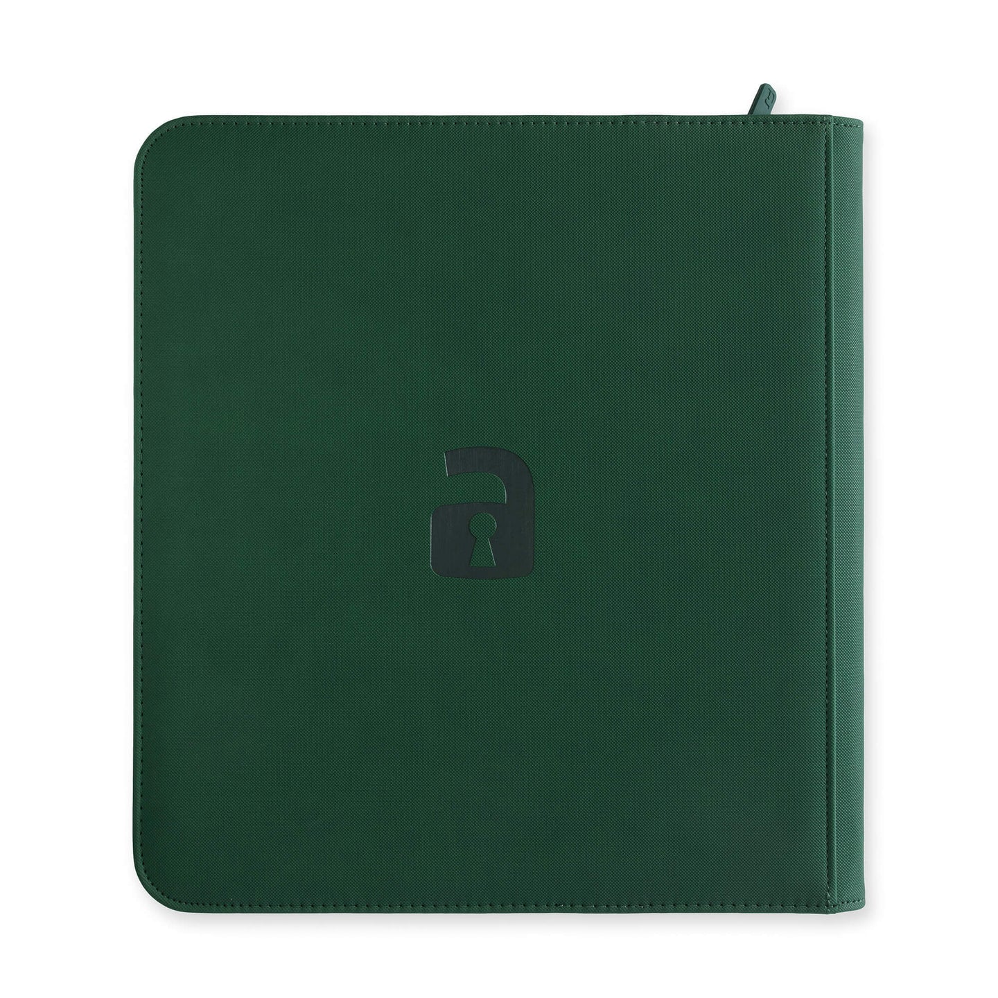 VaultX - 12-Pocket XL Zip Binder - Donkergroen