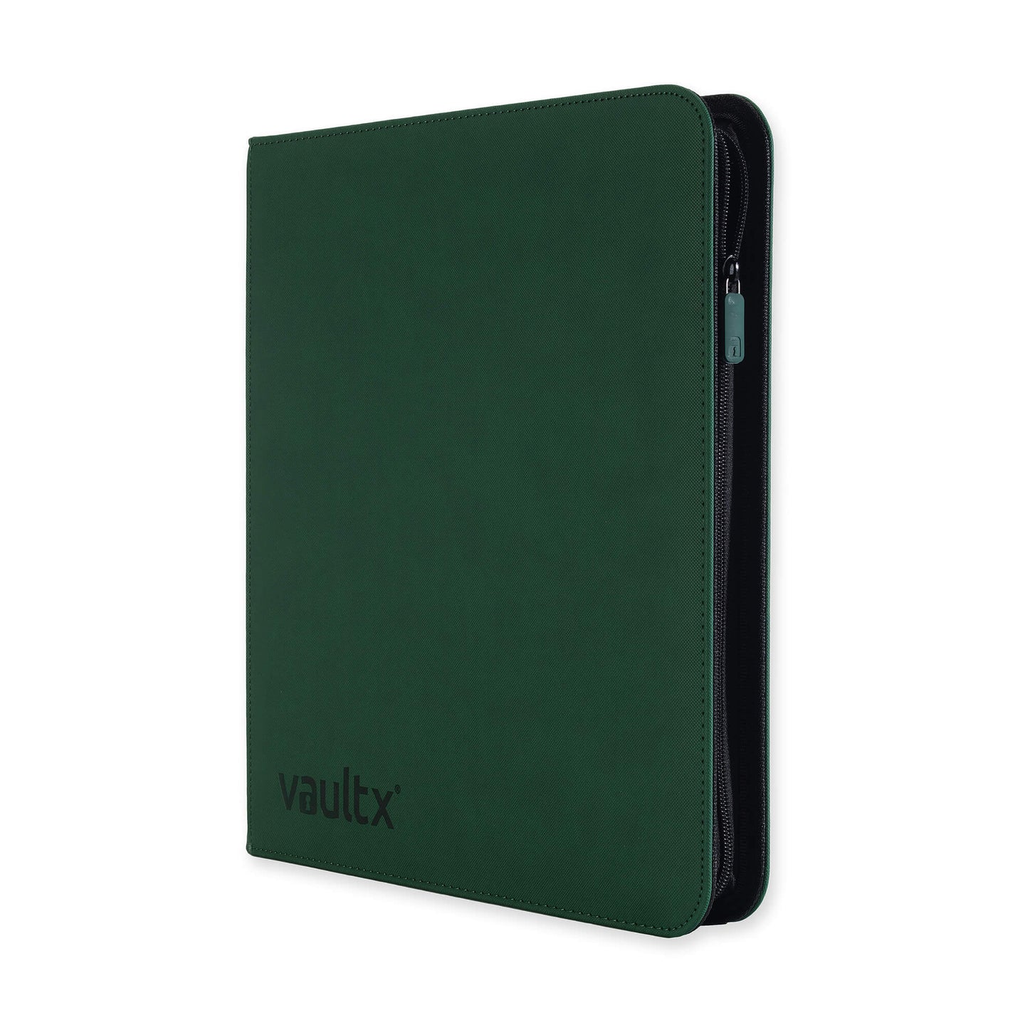 VaultX - 12-Pocket XL Zip Binder - Donkergroen