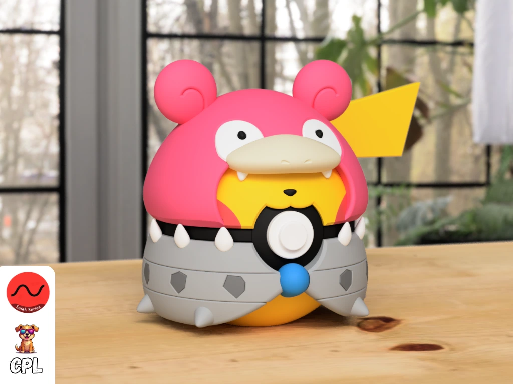 Pikachu Mega Slowbro Poncho